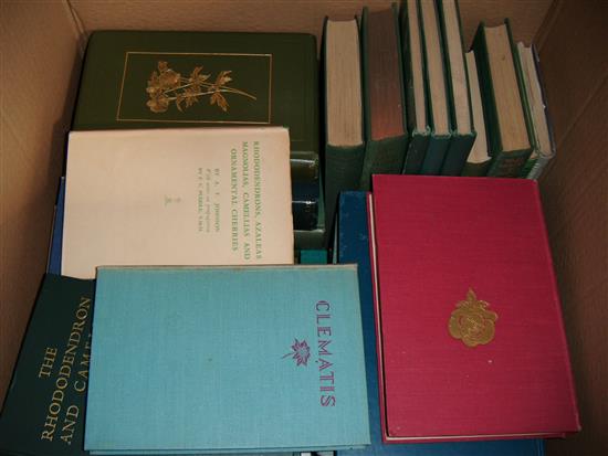 Collection of Botanical books(-)